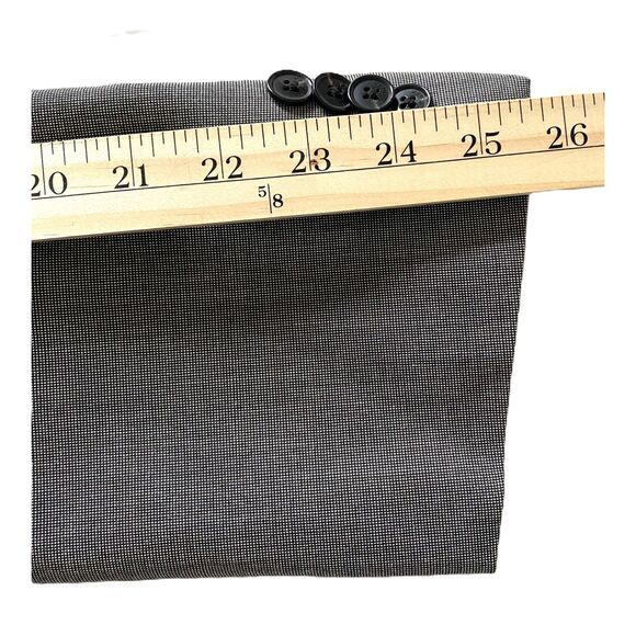 Tommy Hilfiger Gray Check 2-Piece Suit Jacket & Pants for Men Classic Fit Sz L40 - Picture 11 of 13